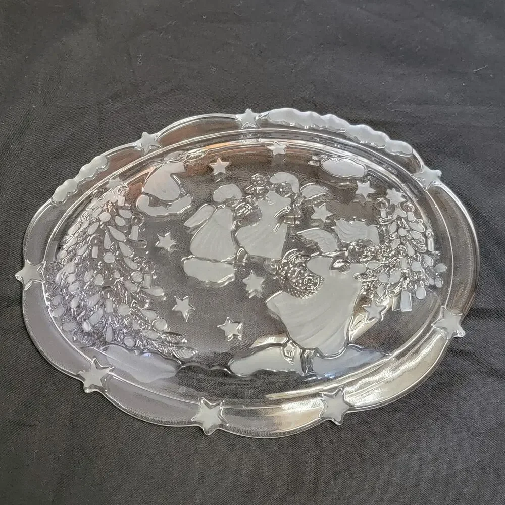VTG 90s Mikasa Holiday Classics‎ Oval Sweet Dish 9